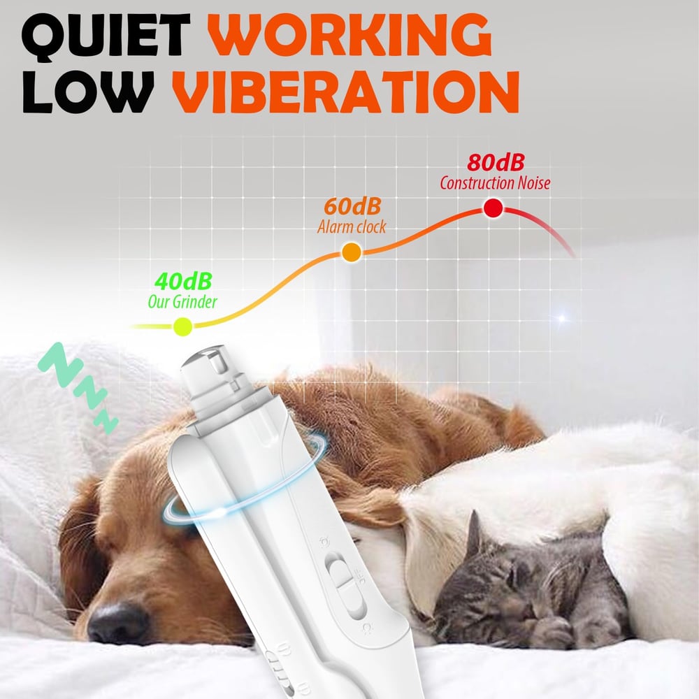 50% Rabatt | PetNail™ |  Professioneller Nagelschleifer für Hunde & Katzen für sichere Pflege