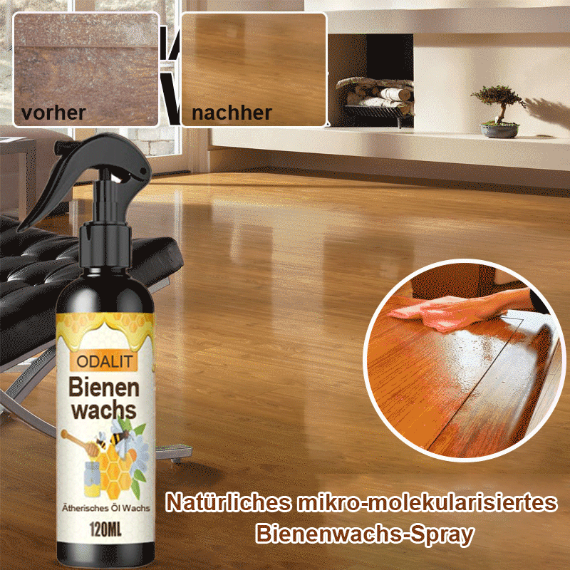1+1 Gratis | HiveGlow™ | Natürlicher mikromolekularer Bienenwachs-Spray