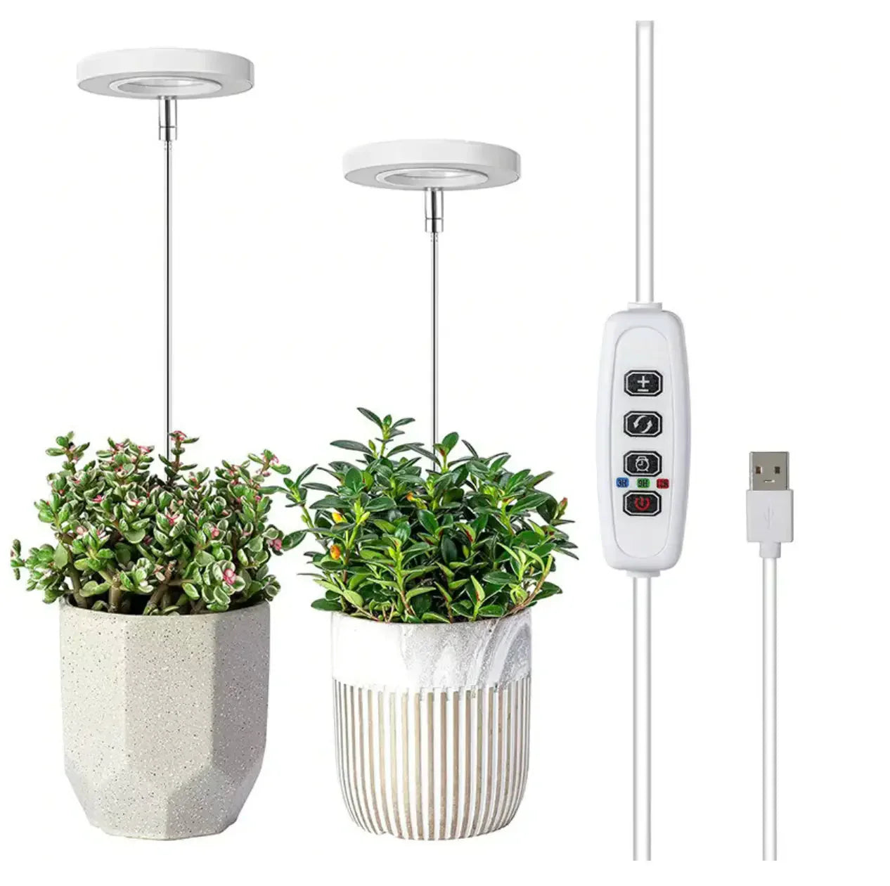 AdjustPlant | Verstellbare LED-Pflanzenlampe – Optimales Licht für gesundes Wachstum