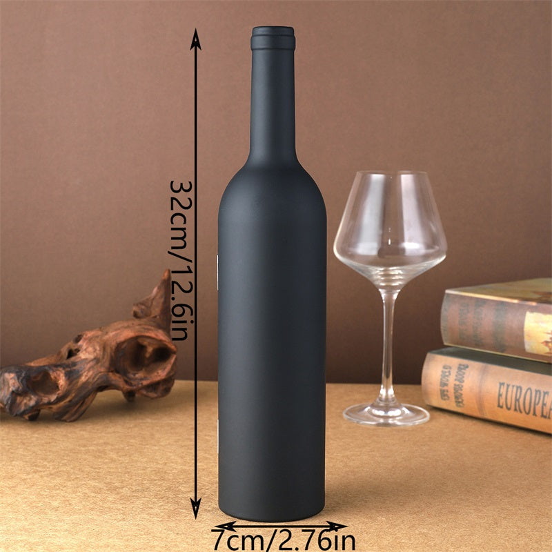 50% RABATT | VelourVin™ | Exklusives 5-teiliges Weinaccessoire-Set in eleganter Flaschenform | Das perfekte Geschenk für Weinliebhaber & Genießer