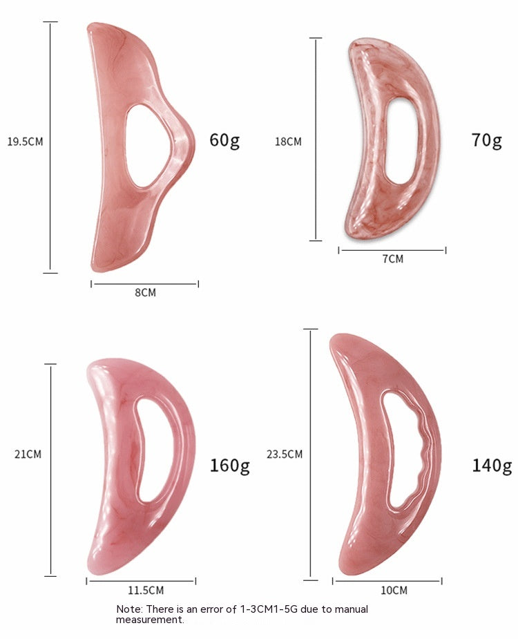 1+1 GRATIS | Luminsha™ | Gua Sha Massage Tool – Ergonomisches Gesicht & Körper Massagegerät für strahlende Haut