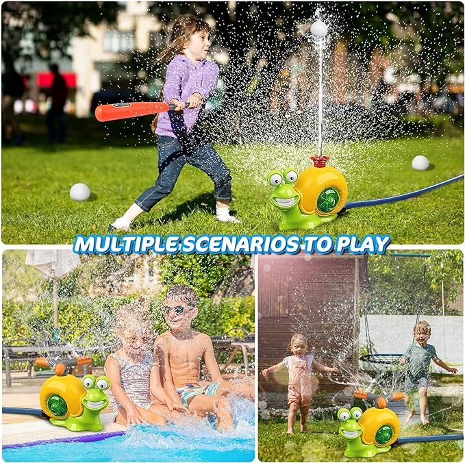 50% Rabatt | SnailSplash™ | Aktives Wasserspiel, das die Kinder stundenlang fesselt!
