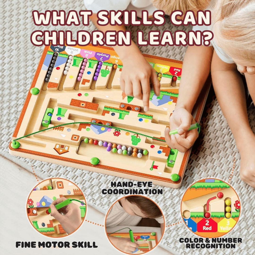 50% Rabatt | WiggleMaze™ | Großartig für die sensorische und logische Entwicklung von Kindern!