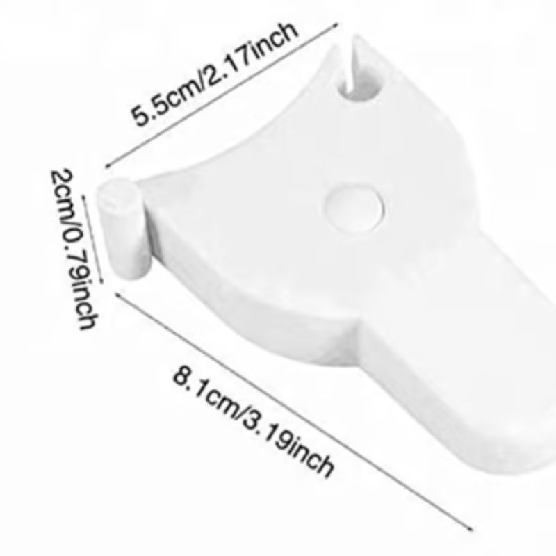 1+1 GRATIS | MeasureLock™ | Körpermaßband-Set – Präzises Maßband mit Lock-Pin & automatischem Rückzug