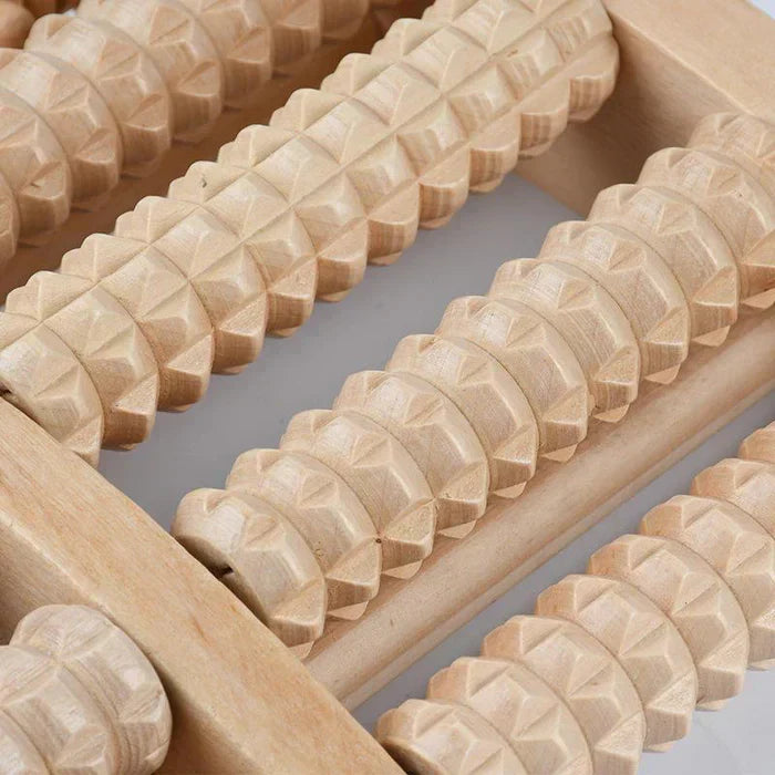 50% Rabatt | Solea | Fußroller-Massagegerät aus Holz