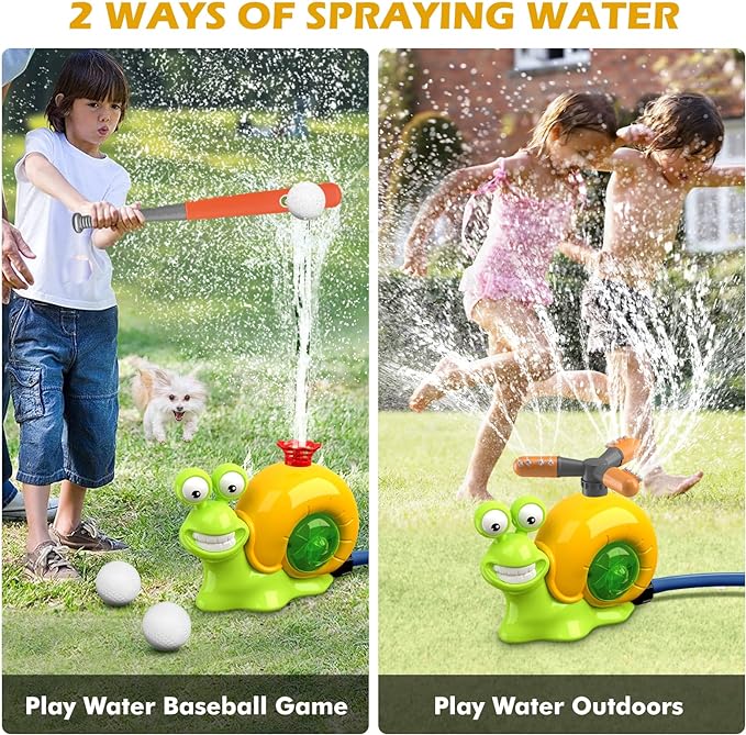 50% Rabatt | SnailSplash™ | Aktives Wasserspiel, das die Kinder stundenlang fesselt!
