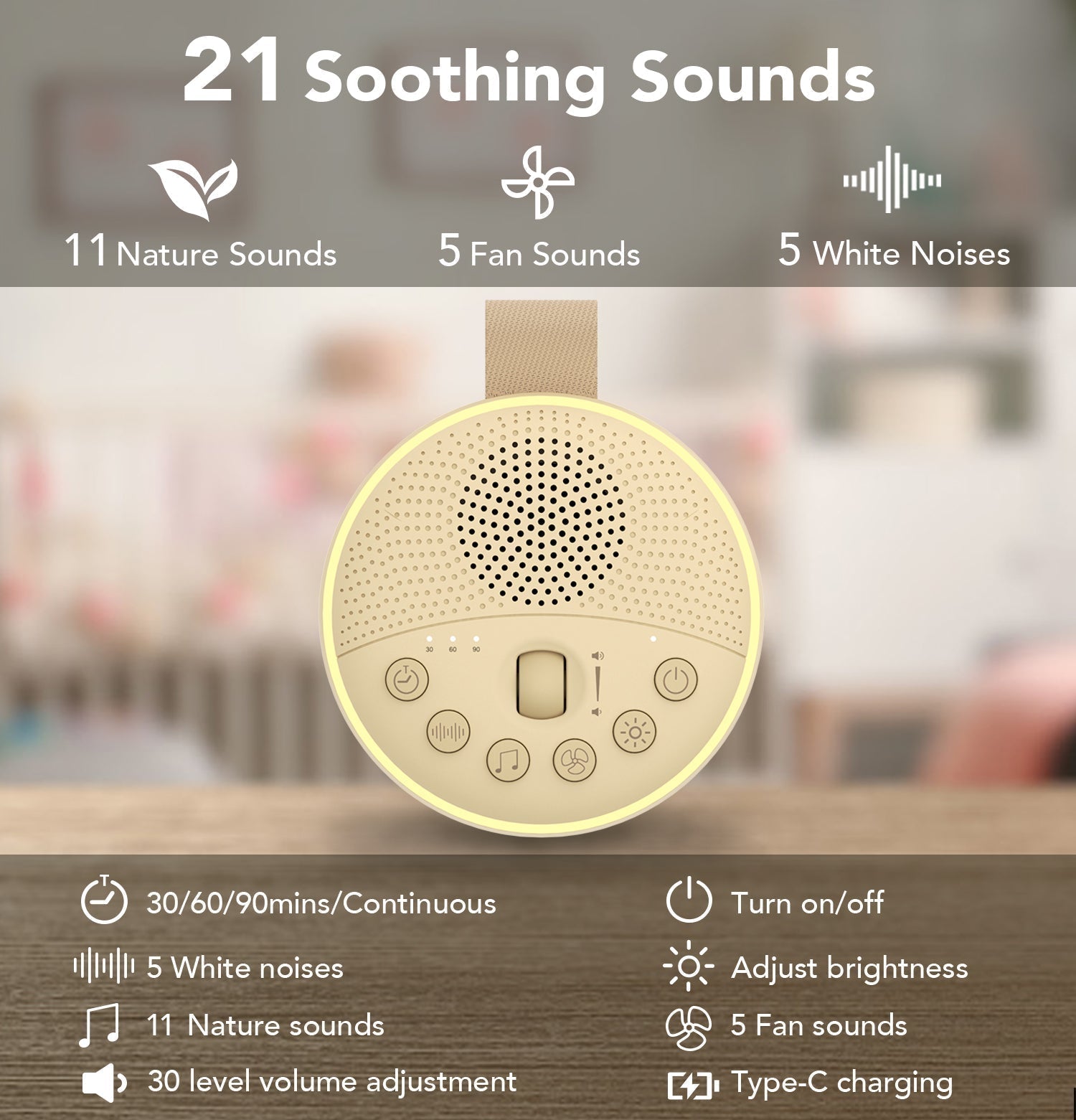 BabySoundSaver™ | Schaffen Sie die perfekte Schlafumgebung!