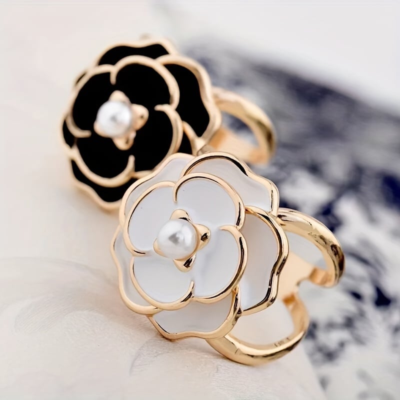 1+1 GRATIS | BloomLoop™ | Perlen-Schalclip – Elegantes Styling-Accessoire in 3 Sekunden