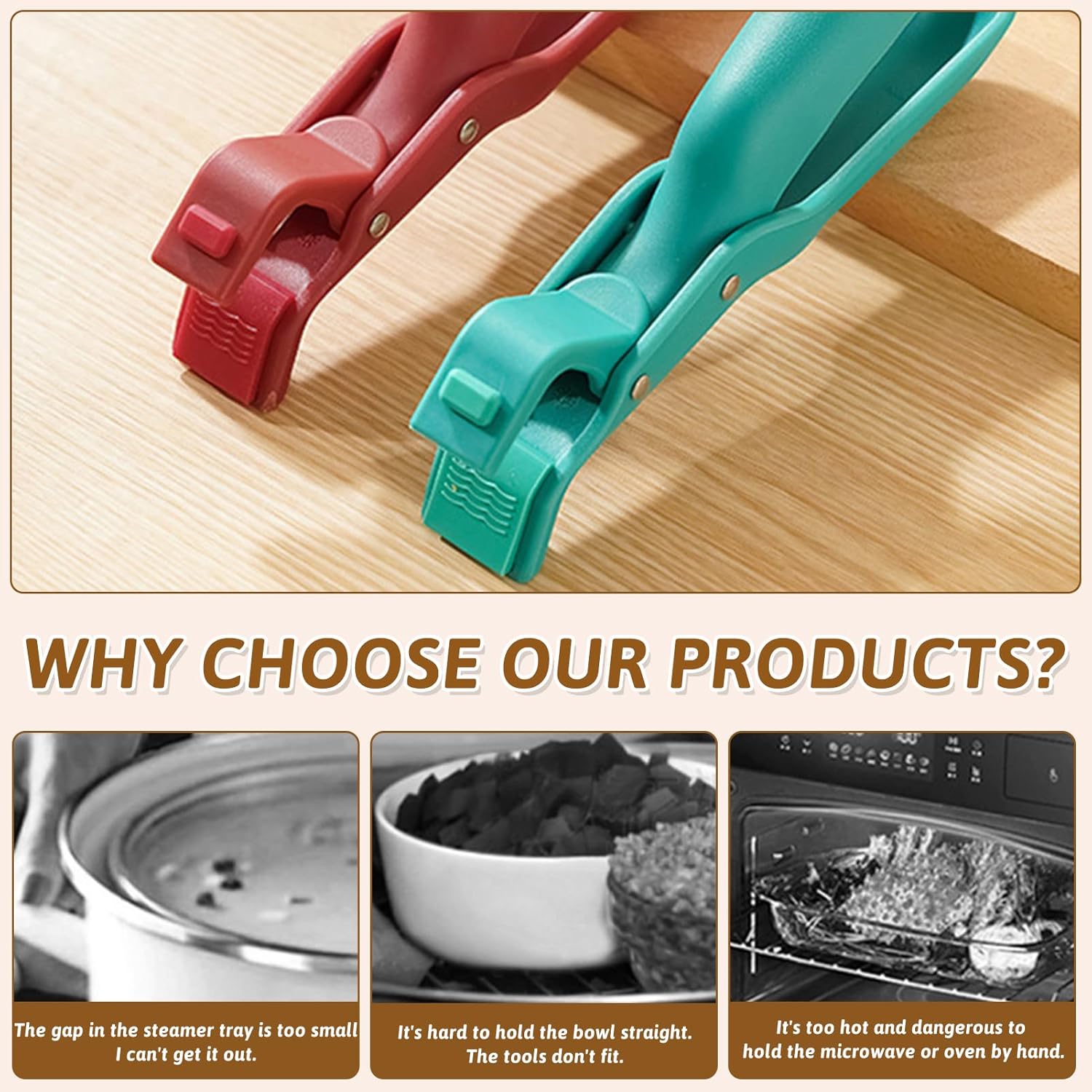 1+1 Gratis | GripGuard™ | Für mehr Komfort und Sicherheit beim Kochen.