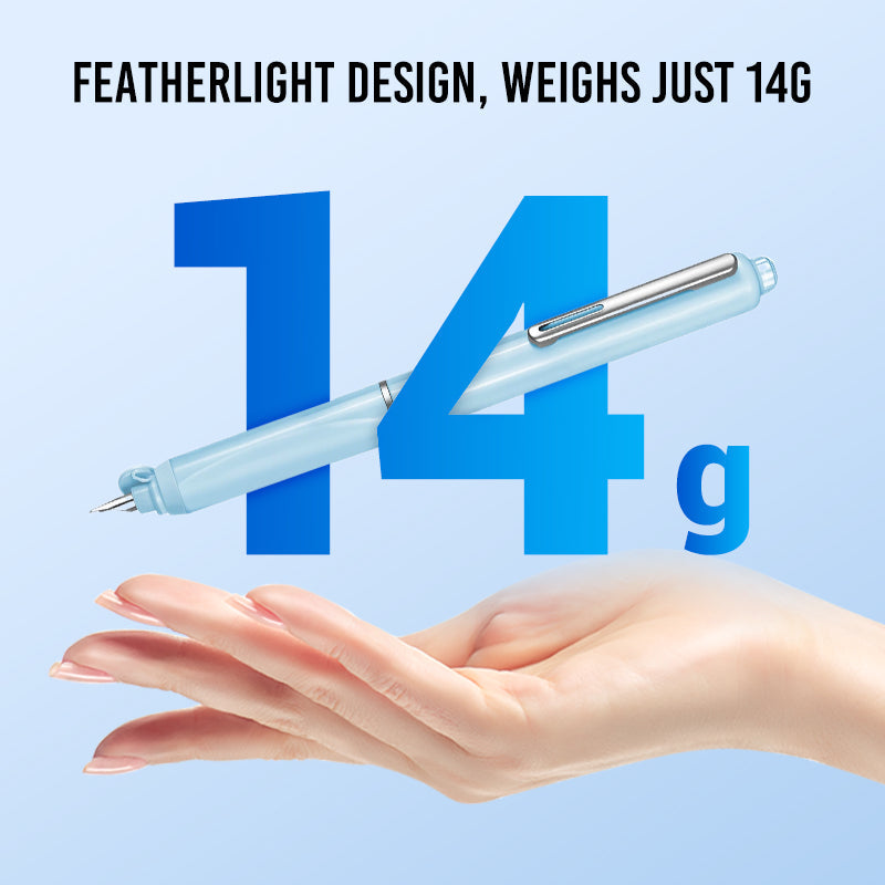 1+1 GRATIS | Inkridge™ | Retract Füllfederhalter-Set – EF-Feder, schnelltrocknende Tinte & ergonomisches Design