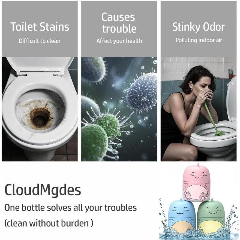 1+1 GRATIS | BowlBloom™ | Mühelose WC-Reinigung & Frische bei jedem Spülgang