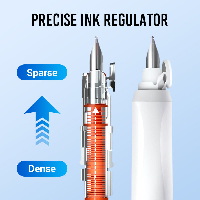 1+1 GRATIS | Inkridge™ | Retract Füllfederhalter-Set – EF-Feder, schnelltrocknende Tinte & ergonomisches Design