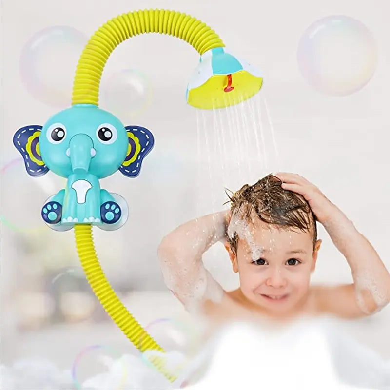50% RABATT | SplashiPuff™ | Interaktives Lotus-Badespielzeug – Sprühender Duschspaß für Babys & Kleinkinder