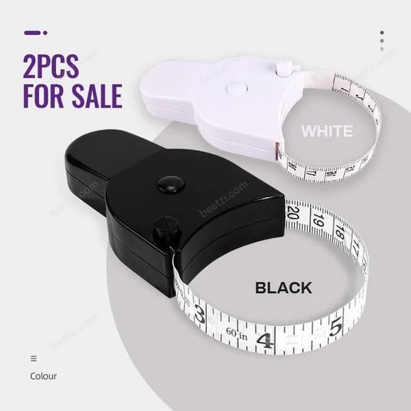 1+1 GRATIS | MeasureLock™ | Körpermaßband-Set – Präzises Maßband mit Lock-Pin & automatischem Rückzug