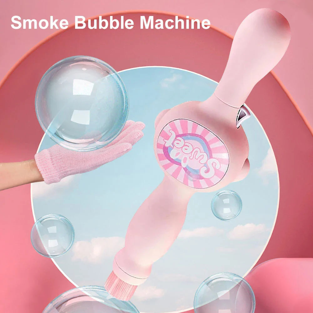 50% RABATT | BubbleMyst™ | Nebel-Bubble-Maschine – Interaktive Rauchblasen mit Licht & Musik für Kinder & Partys