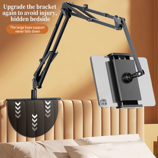 50% RABATT | FlexiView™ | Handy & Tablet Halterung – Unsichtbarer Bett- & Sofa-Ständer mit 360° Drehung