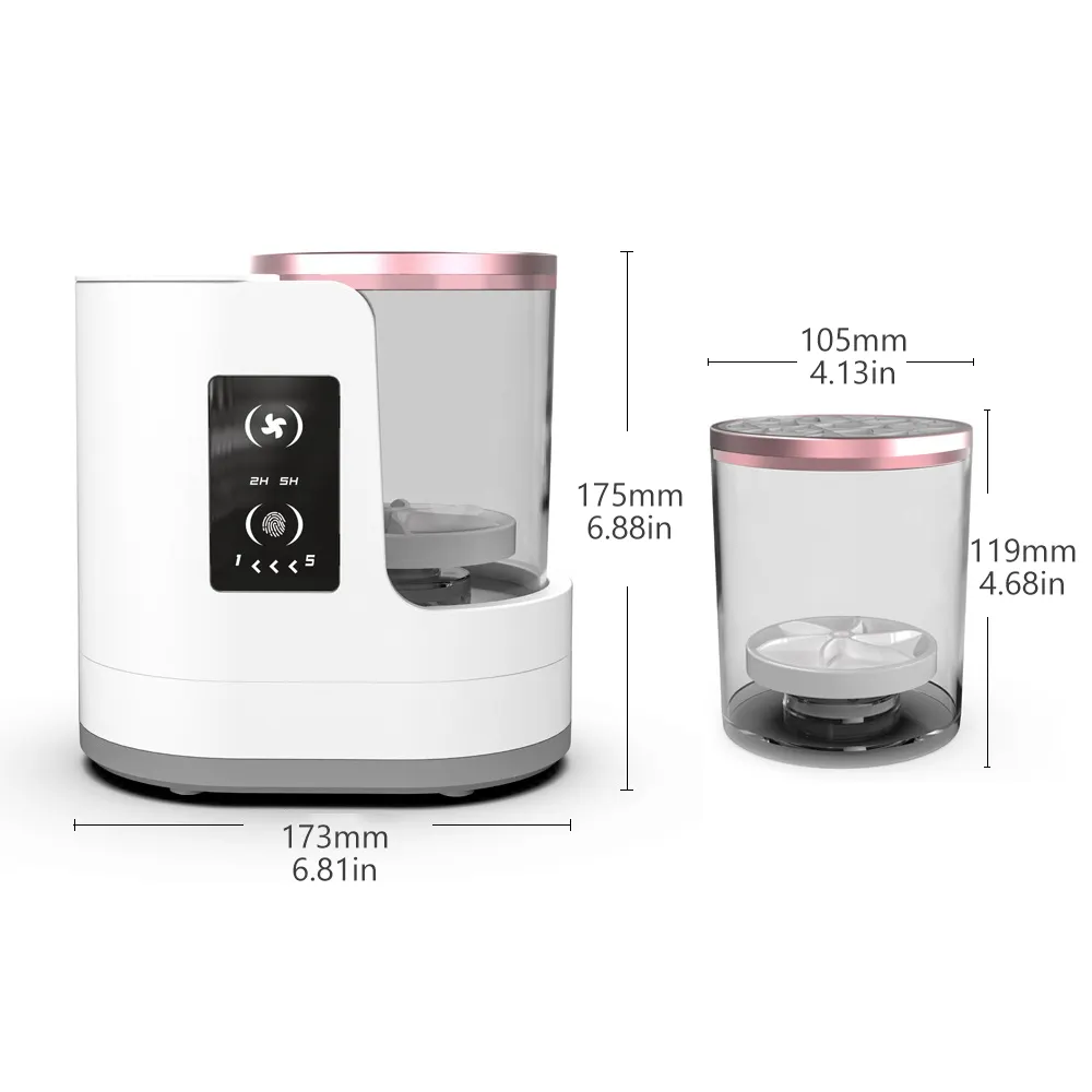 50% RABATT | BrushNova™ | 3-in-1 Elektrischer Make-up-Pinselreiniger & Trockner | Tiefenreinigung, Desinfektion & Aufbewahrung in einem Gerät