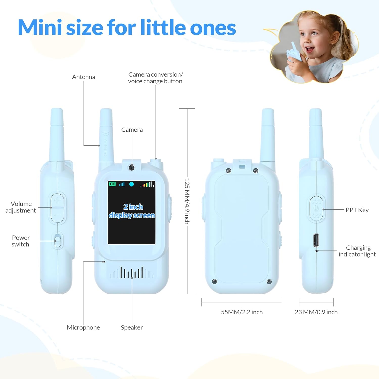 50% RABATT | EchoBuddy™ | Video-Walkie-Talkies – Sichere Bild- & Sprachverbindung für Kinder