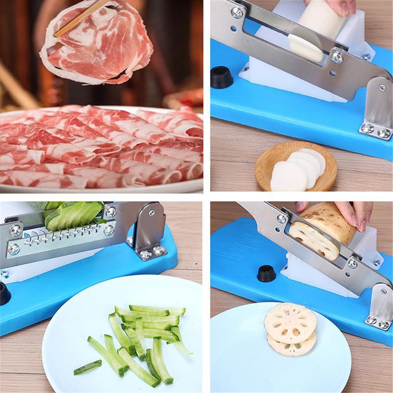 50%  RABATT | ChefSlice™ | Edelstahl-Küchenslicer – Präzises Schneiden für Fleisch, Gemüse & Obst