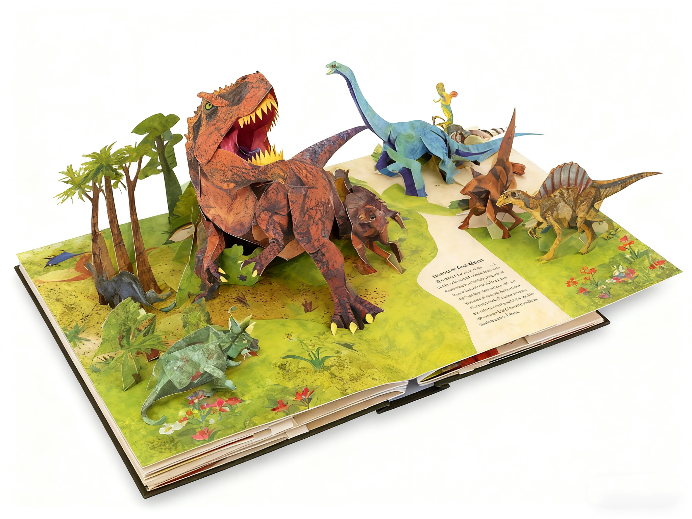 50% RABATT | DinoVerse™ | 3D Dinosaurier Pop-up Buch – Interaktives Lernbuch für Kinder ab 4 Jahren | Faszinierende Urzeit-Abenteuer mit beweglichen 3D-Dinos
