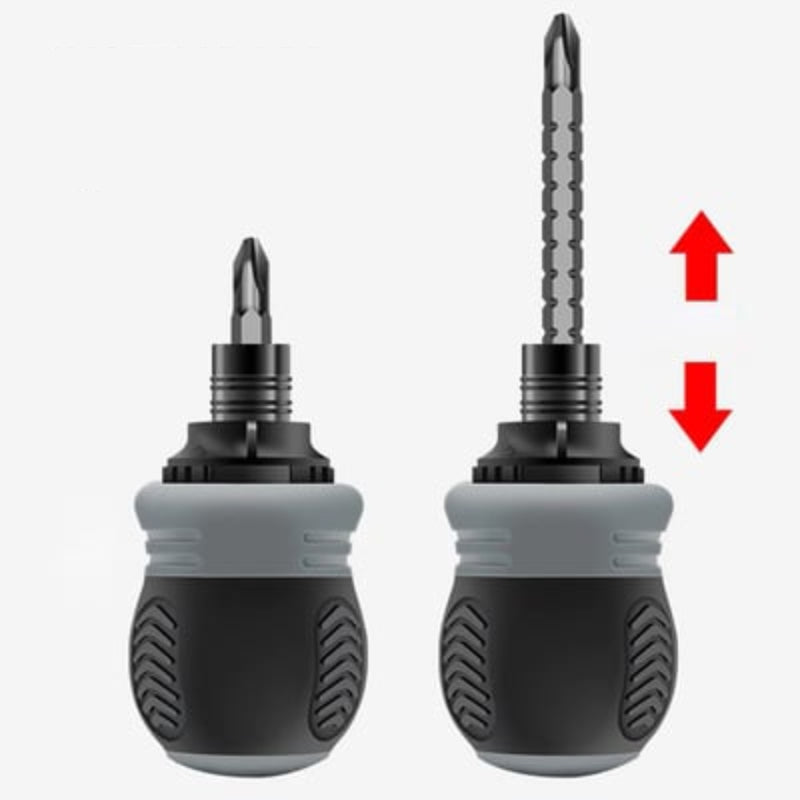 50% RABATT | TurnPro™ | Vielseitiger Ratschen-Schraubendreher mit Bitsatz