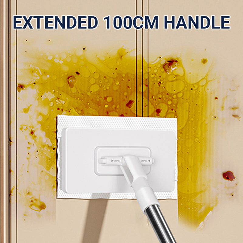 50% Rabatt | SnapMop™ | Hygienischer Einweg-Staubmopp mit Clip-Halterung