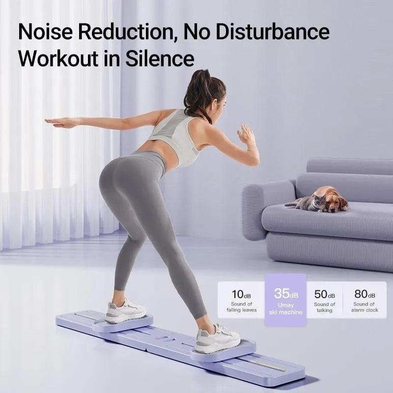 50% RABATT | GlideFit™ | Dein faltbarer Ski-Trainer für effektives Training daheim