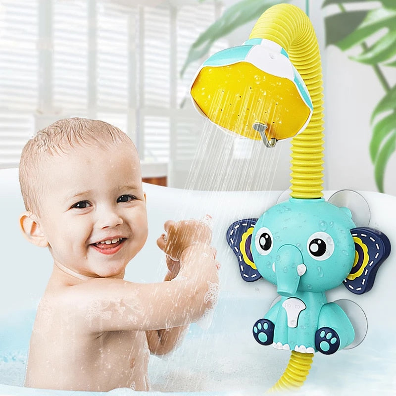50% RABATT | SplashiPuff™ | Interaktives Lotus-Badespielzeug – Sprühender Duschspaß für Babys & Kleinkinder