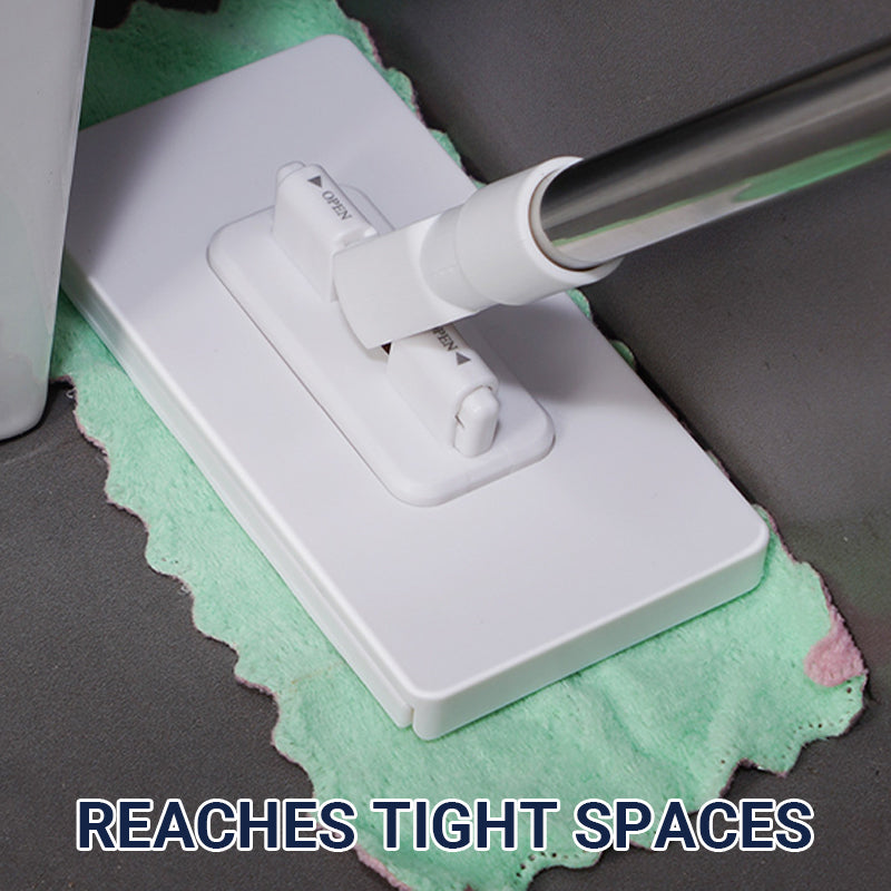 50% Rabatt | SnapMop™ | Hygienischer Einweg-Staubmopp mit Clip-Halterung