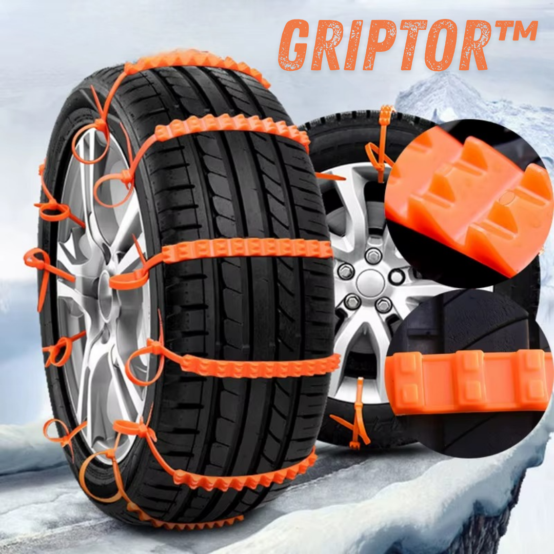 Griptor™ | Reifen Anti-Rutsch Bänder (10 Stück)