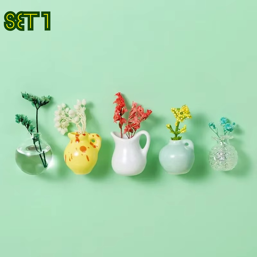 MagFlora™ | Mini Magnetische Vasen (5er-Set)