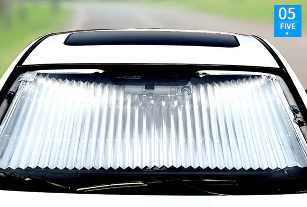 50% RABATT | SunLux™  |Acordeon Auto‑Parasolar