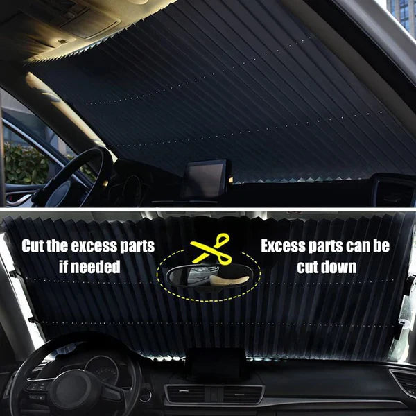 50% RABATT | SunLux™  |Acordeon Auto‑Parasolar