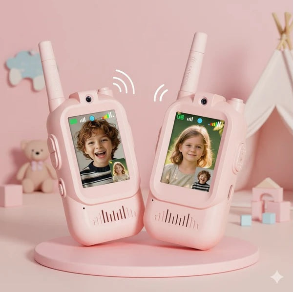 50% RABATT | EchoBuddy™ | Video-Walkie-Talkies – Sichere Bild- & Sprachverbindung für Kinder