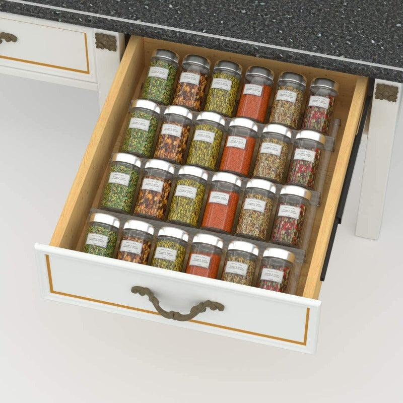 ClearSpice | Der transparente Gewürz-Organizer für mehr Platz & Ordnung!