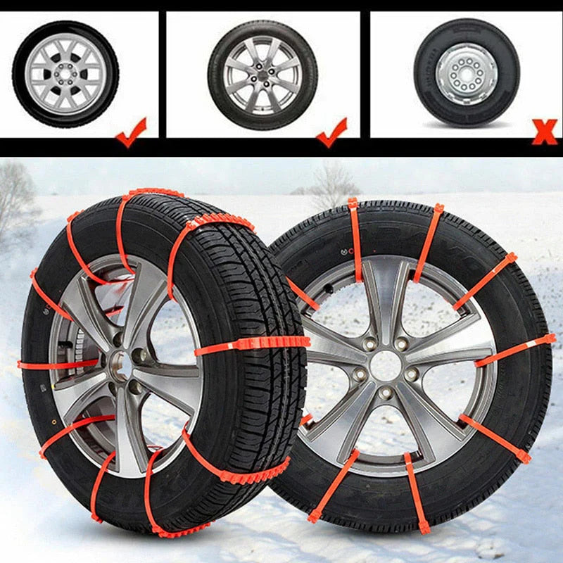 PerfectTire™ | Anti-Rutsch-Auto-Schneekette für den Winter | 10 + 10 Gratis