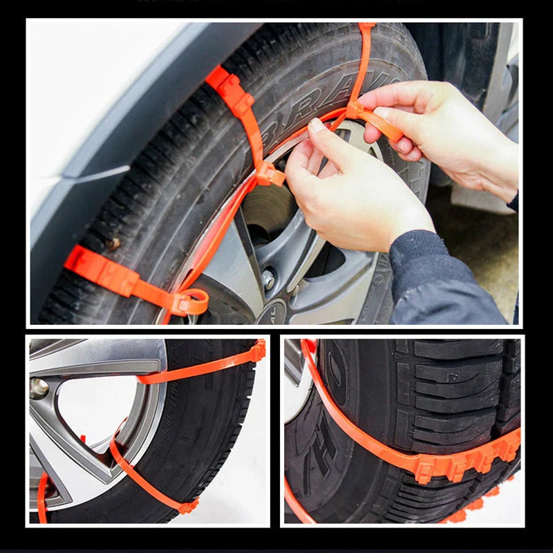 PerfectTire™ | Anti-Rutsch-Auto-Schneekette für den Winter | 10 + 10 Gratis