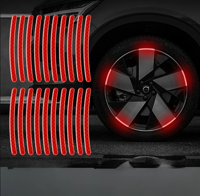 10 + 10 GRATIS | RimGlow™ | Beleuchten Sie Ihre nächtlichen Fahrten!