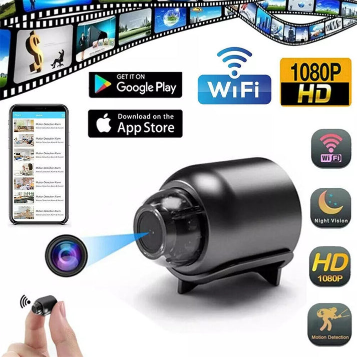 50% Rabatt | NanoVision™ | 360 HD 4K Mini-Spionagekamera