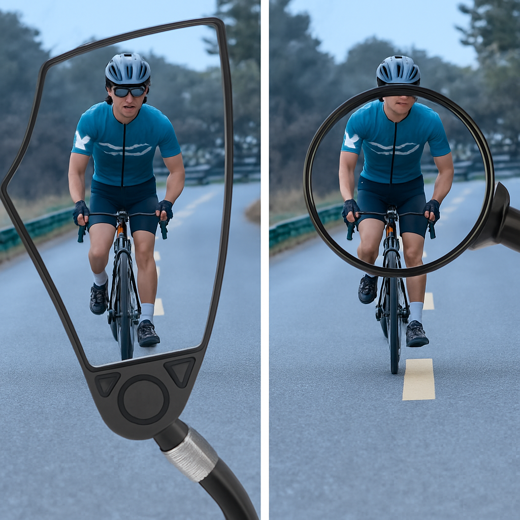 SafeView™ | Blendfreier Fahrradspiegel
