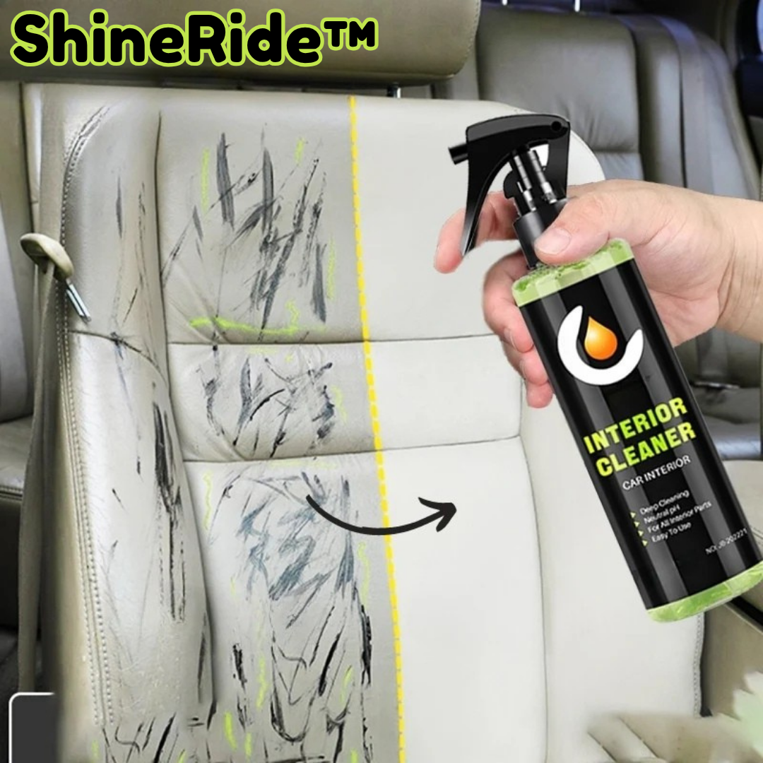 1 + 1 Gratis | ShineRide™ | Effektiver Innenreiniger für Autos für strahlende Sauberkeit im Handumdrehen