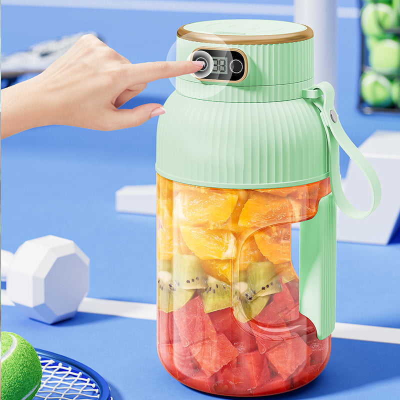 JuicerCup™ | Multifunktionaler tragbarer Saftbecher mit Digitalanzeige