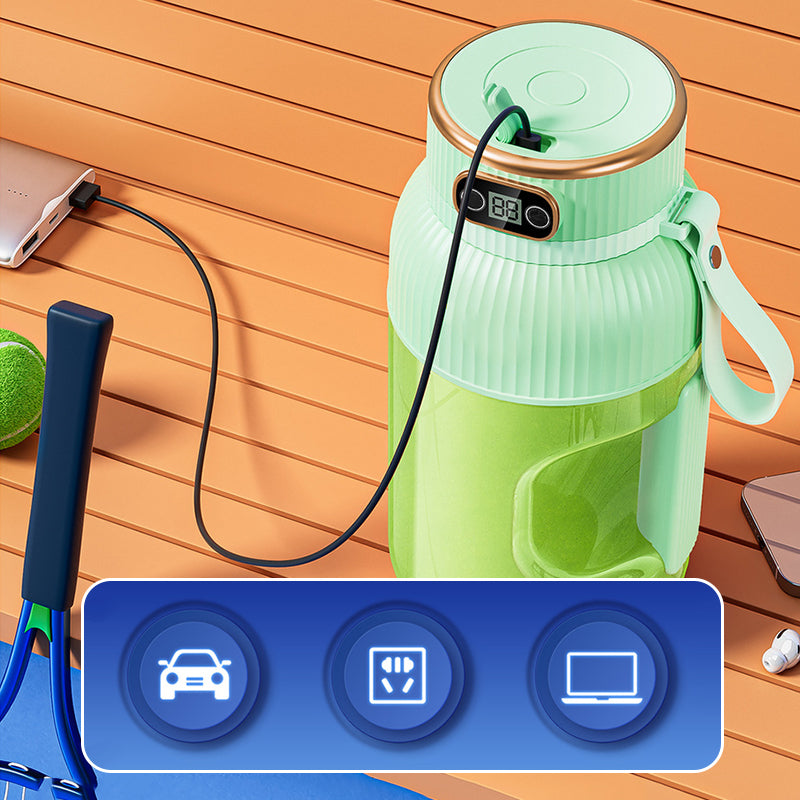 JuicerCup™ | Multifunktionaler tragbarer Saftbecher mit Digitalanzeige