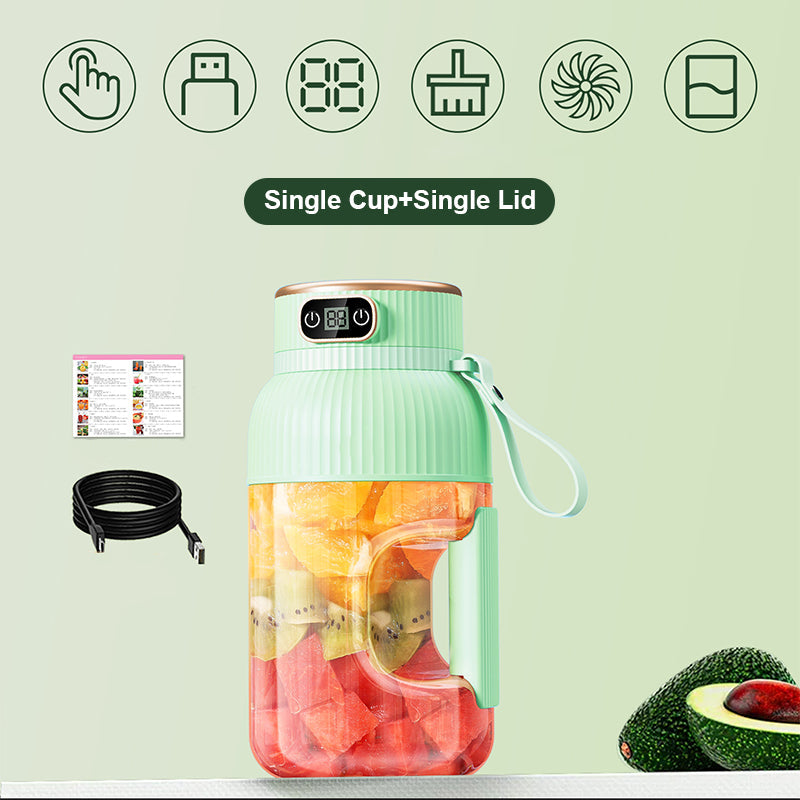 JuicerCup™ | Multifunktionaler tragbarer Saftbecher mit Digitalanzeige