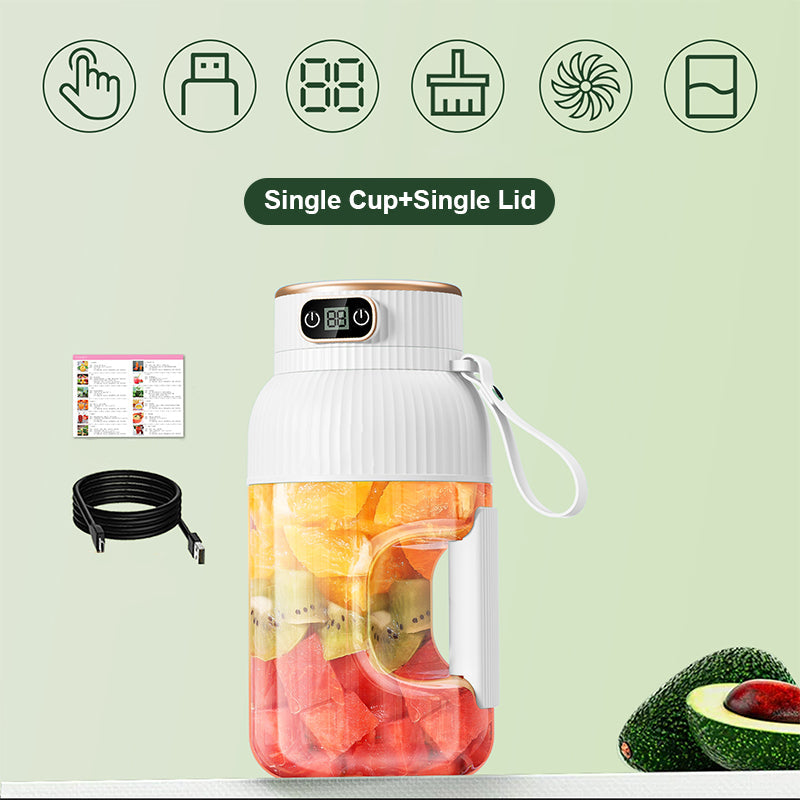 JuicerCup™ | Multifunktionaler tragbarer Saftbecher mit Digitalanzeige