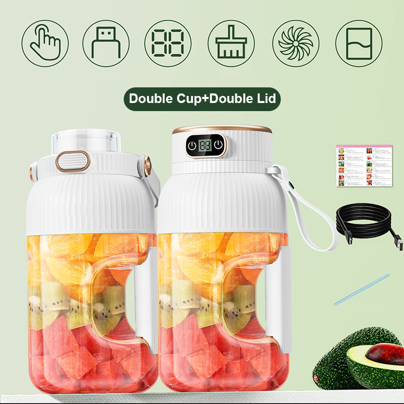 JuicerCup™ | Multifunktionaler tragbarer Saftbecher mit Digitalanzeige
