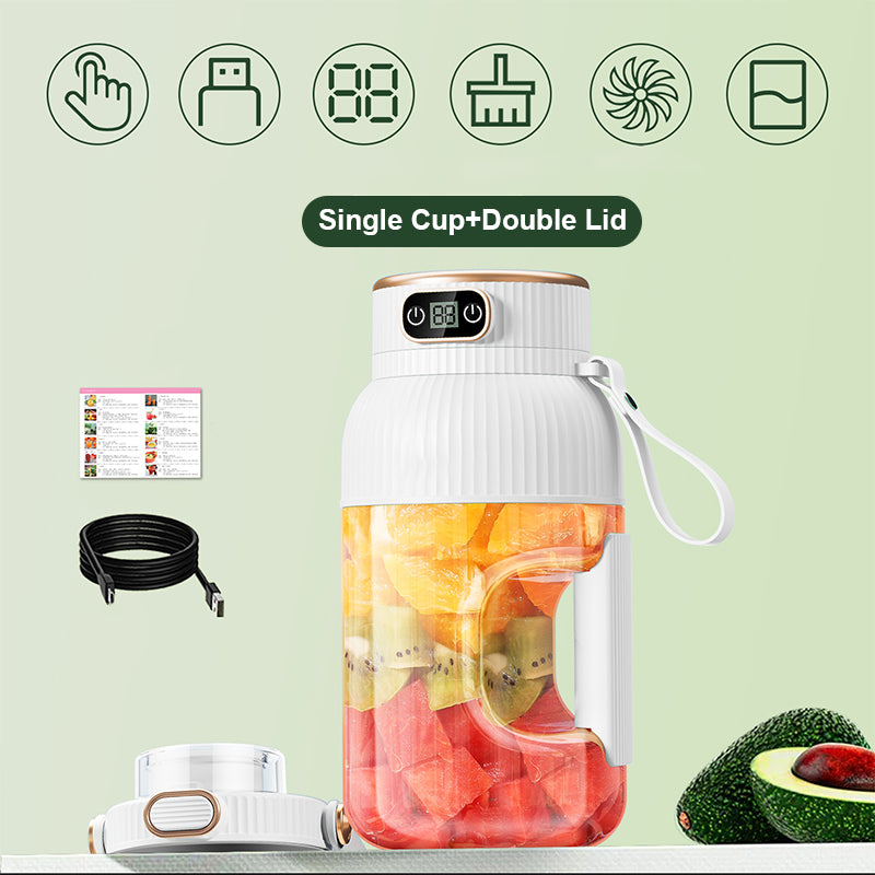 JuicerCup™ | Multifunktionaler tragbarer Saftbecher mit Digitalanzeige