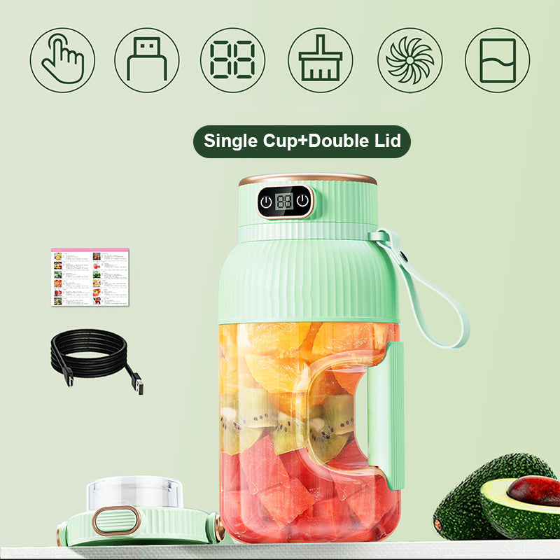 JuicerCup™ | Multifunktionaler tragbarer Saftbecher mit Digitalanzeige