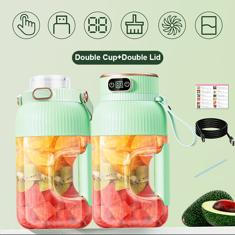 JuicerCup™ | Multifunktionaler tragbarer Saftbecher mit Digitalanzeige
