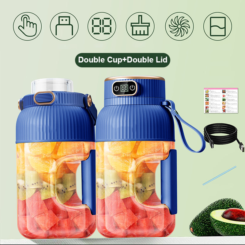 JuicerCup™ | Multifunktionaler tragbarer Saftbecher mit Digitalanzeige